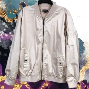NWT BUFFALO lightweight pink bomber jacket